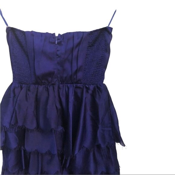 Gianni Bini strapless ruffled cocktail dress - Picture 4 of 5